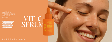 Correct way to use YES Skincare vitamin C serum for glowing skin