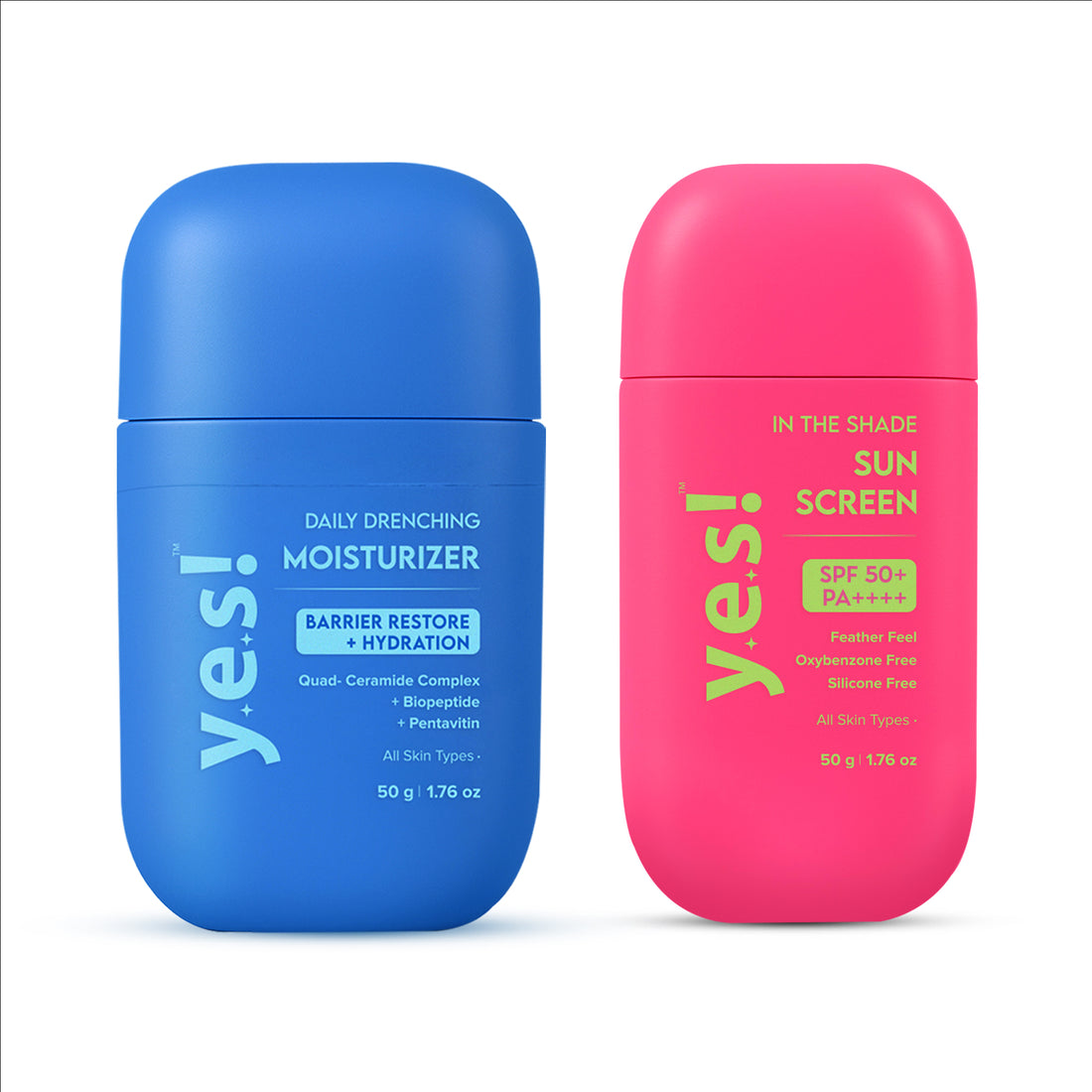 Yes! Hydration & Protection Duo | Moisturizer + Sunscreen