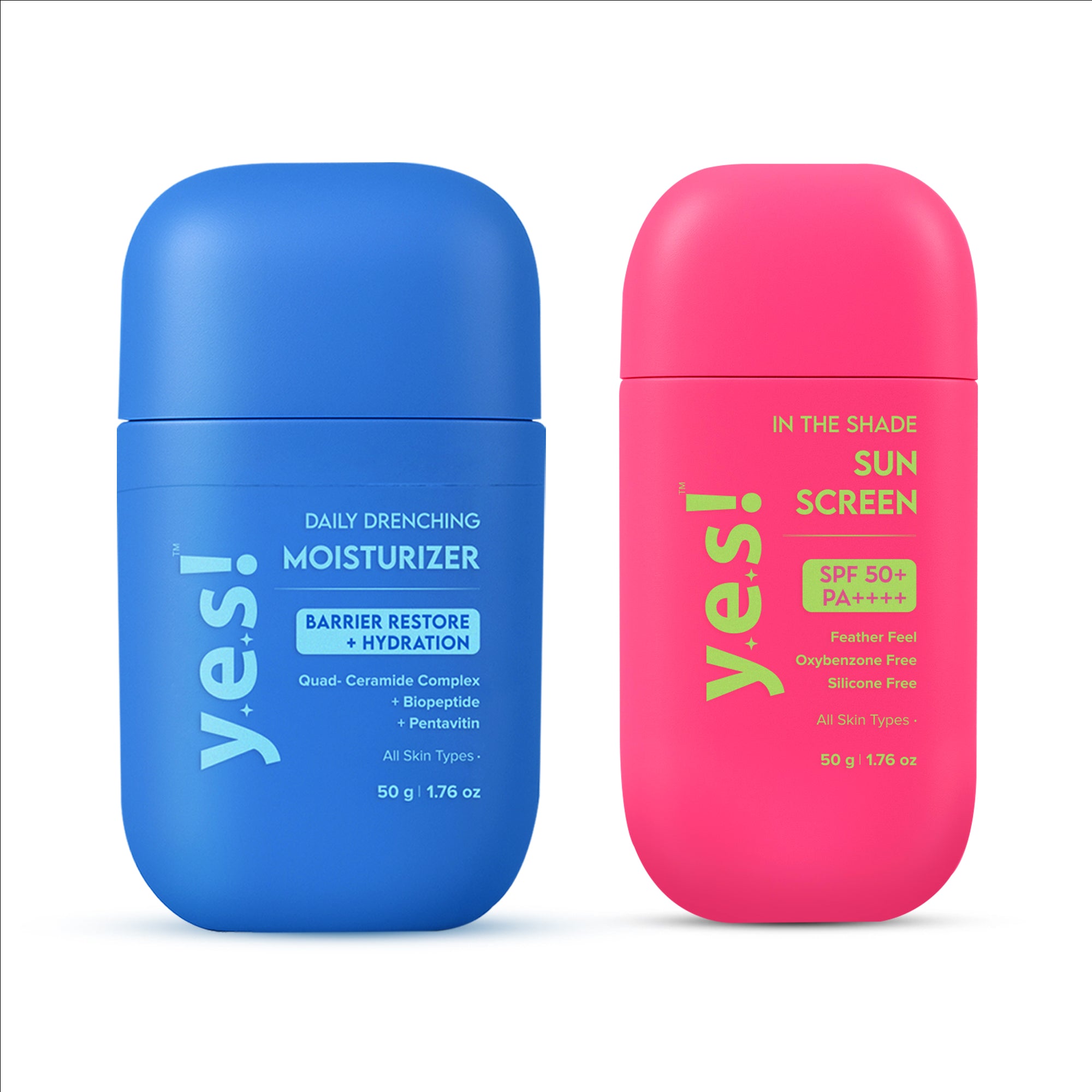 Yes! Hydration & Protection Duo | Moisturizer + Sunscreen