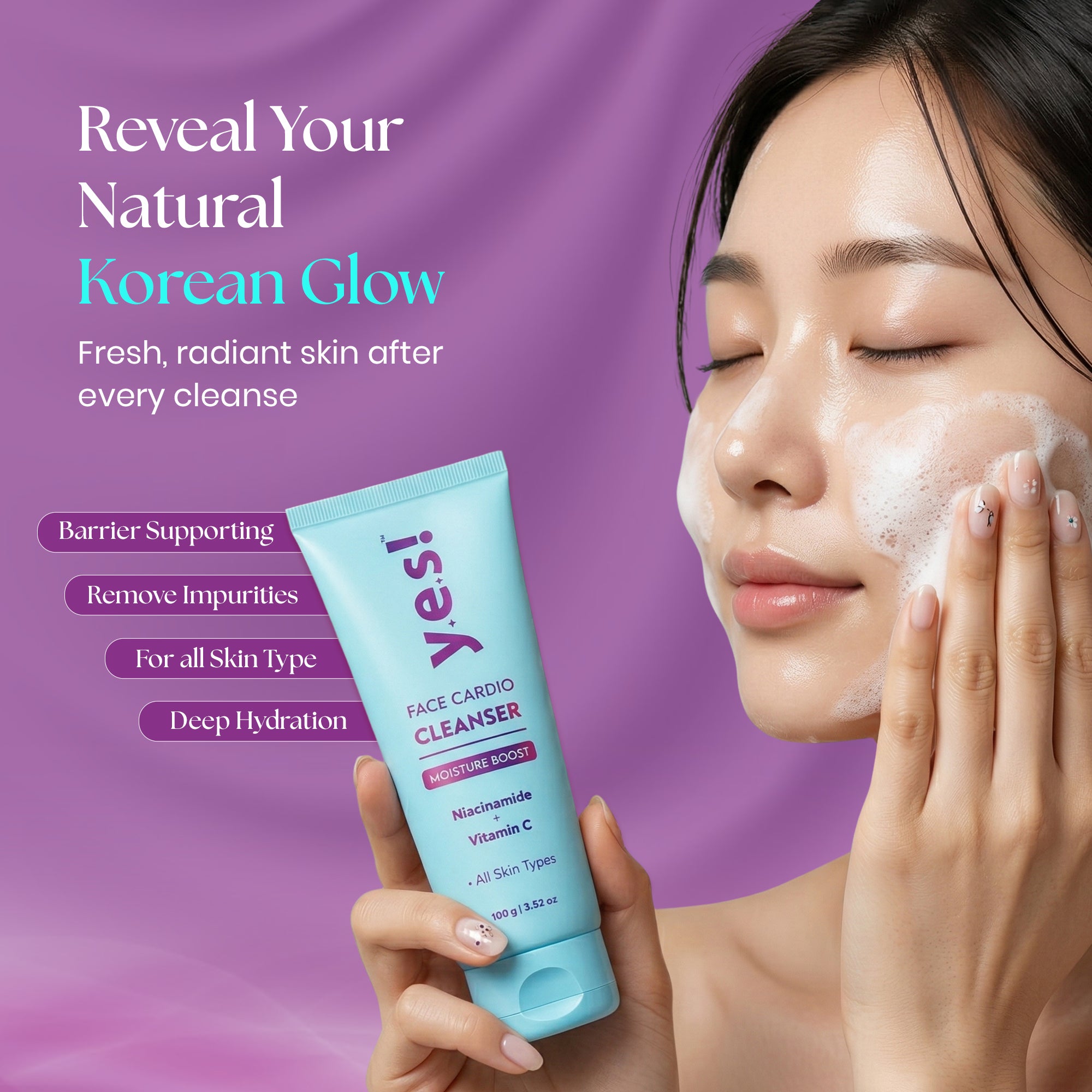Yes! Clean & Hydrate Duo | Cleanser + Moisturizer