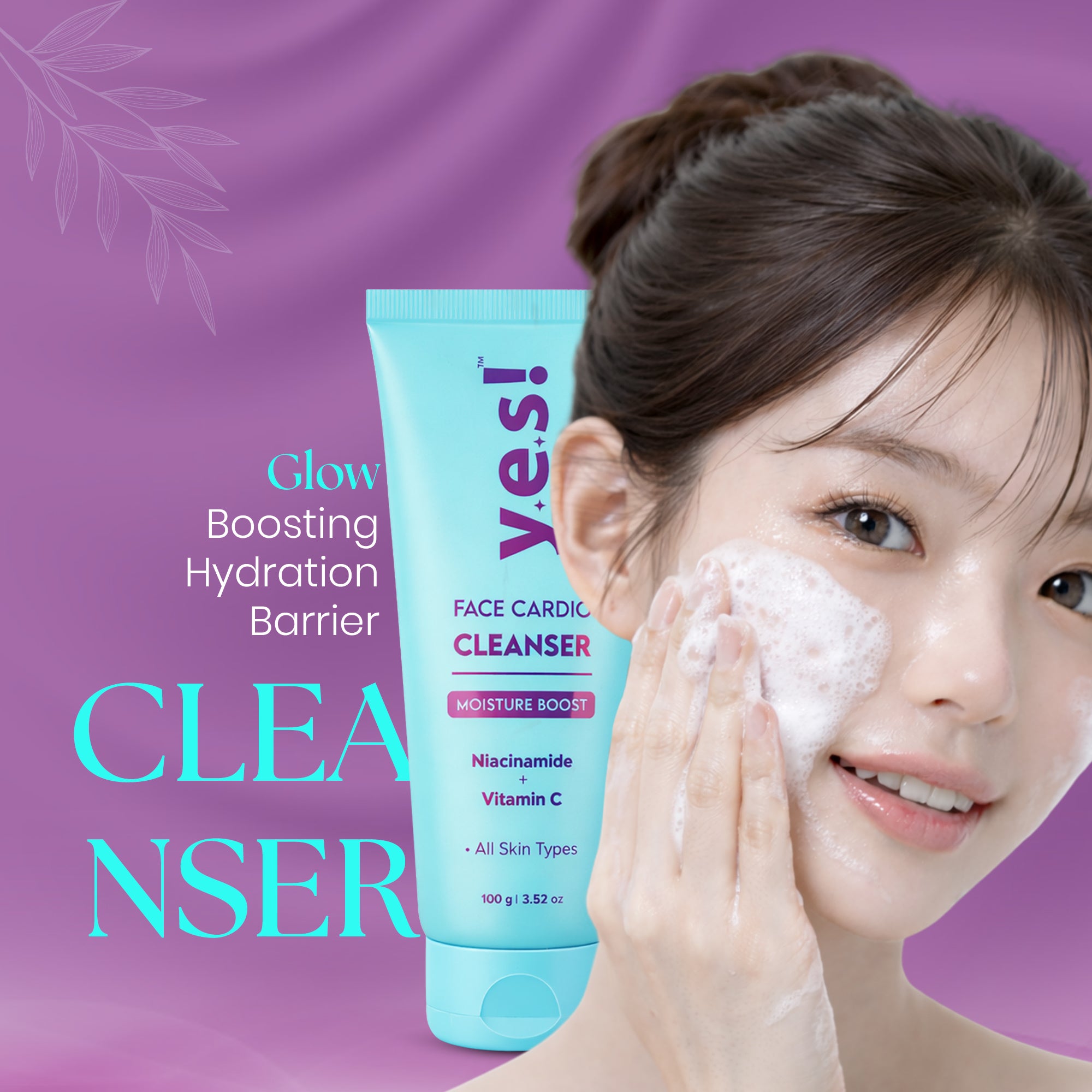 Yes! Clean & Hydrate Duo | Cleanser + Moisturizer