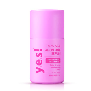 Yes! Glow Bank All-in-One Brightening Face Serum with Alpha Arbutin | All Skin Types