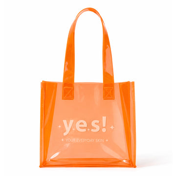 Yes! Everyday Jelly Skin Tote Bag for Skincare & Daily Essentials