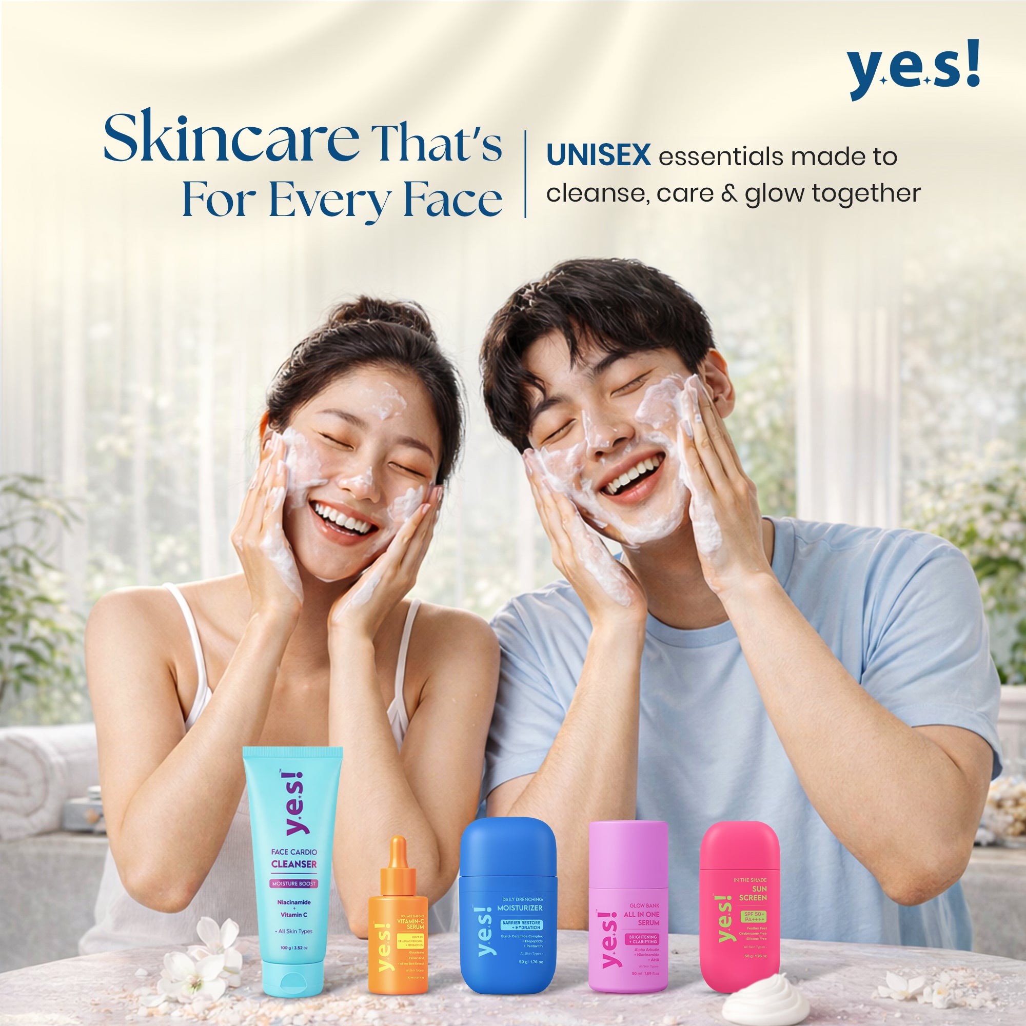Yes! Daily Drenching Barrier Restore Face Moisturizer | Daily Use for All Skin Types