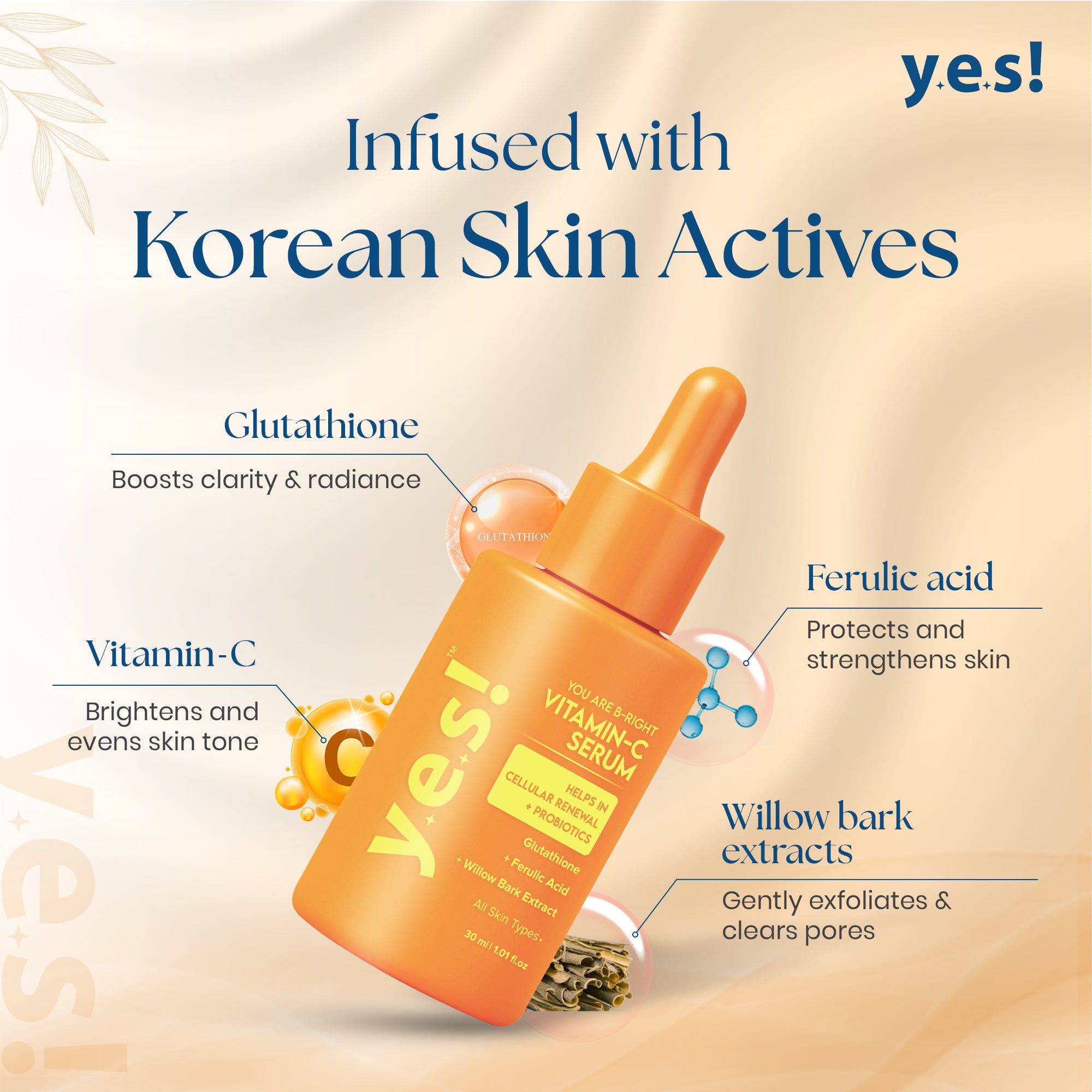 Yes! Glow & Protect Duo | Vitamin C Serum + Sunscreen