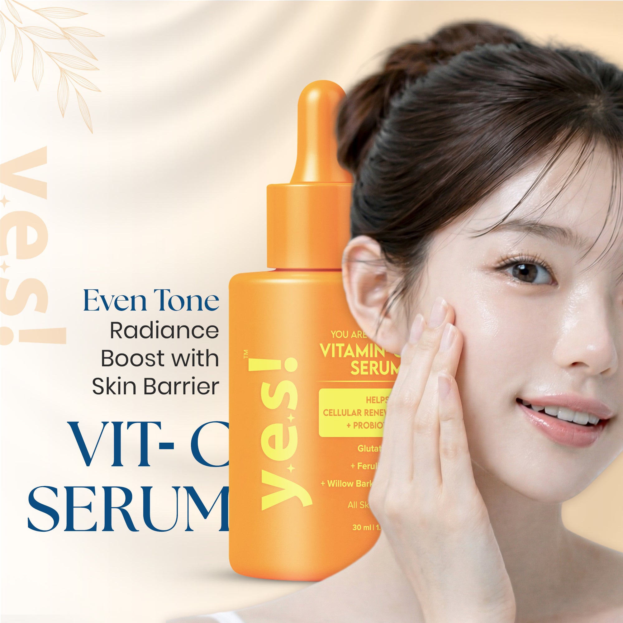 Yes! Glow & Protect Duo | Vitamin C Serum + Sunscreen