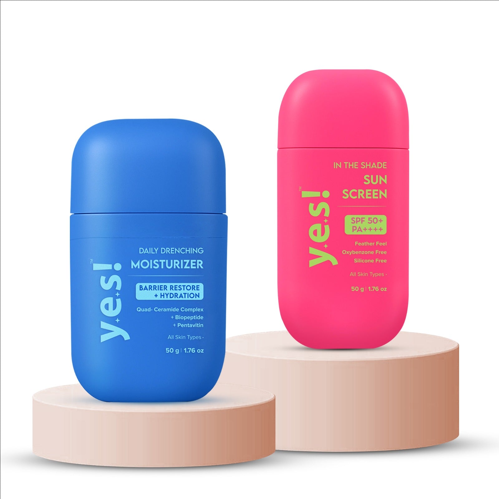Yes! Hydration & Protection Duo | Moisturizer + Sunscreen